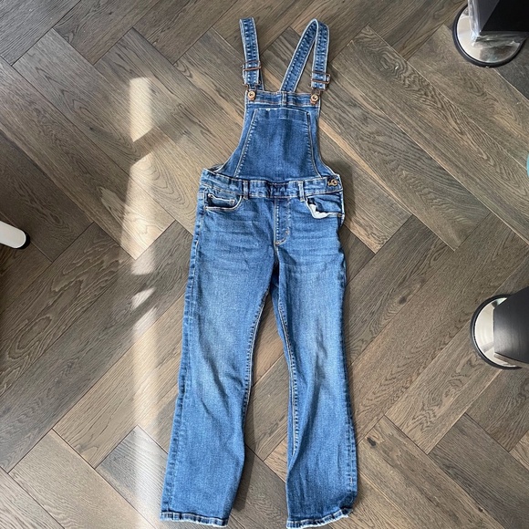 Zara Kids Girls denim overalls - Picture 1 of 6